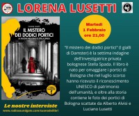 1 febbraio 2022 ore 21 Intervista a Lorena Lusetti su Radio SoundGate