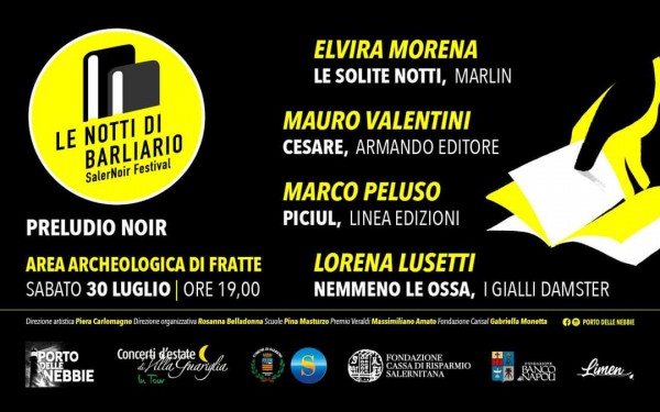 30 luglio 2022 PRELUDIO NOIR (Salerno)